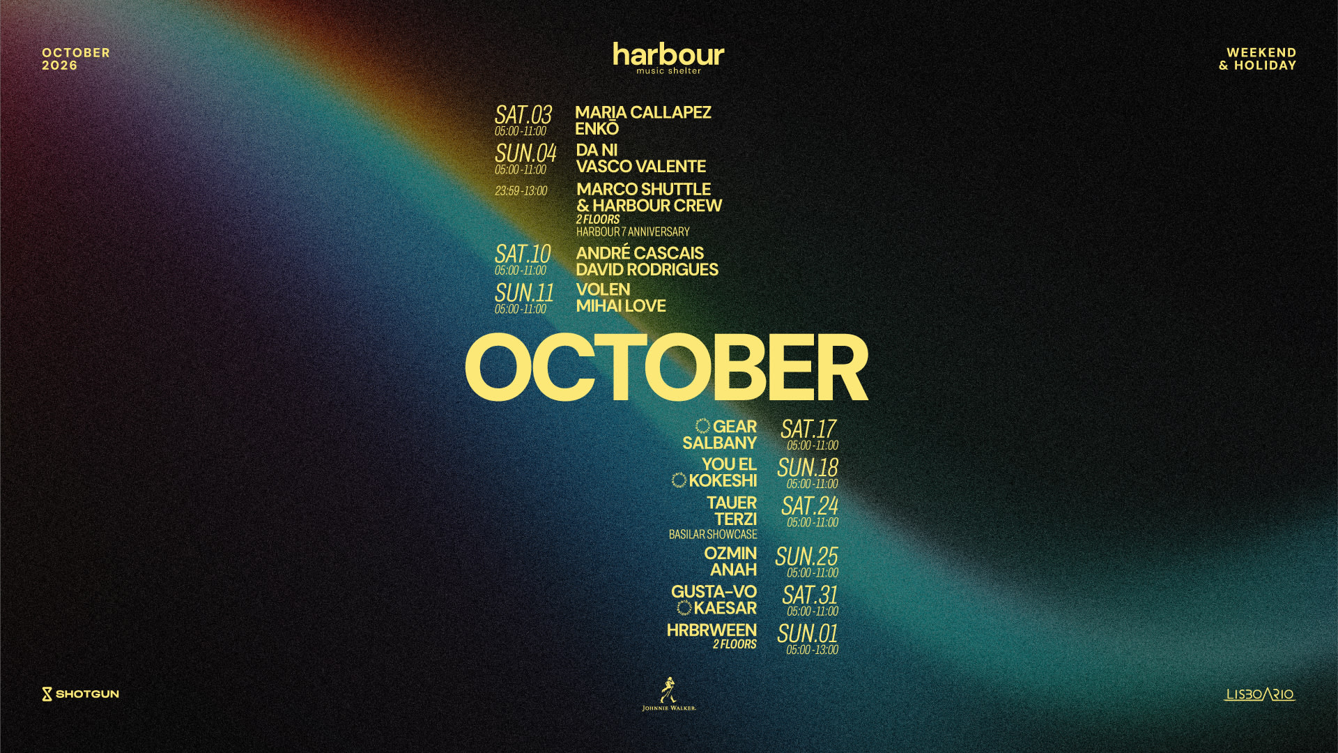 Harbour With Maria Callapez And Enkō 05h-11h Cover