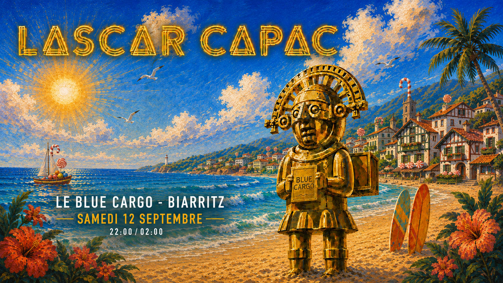 Lascarcapac Au Blue Cargo Cover