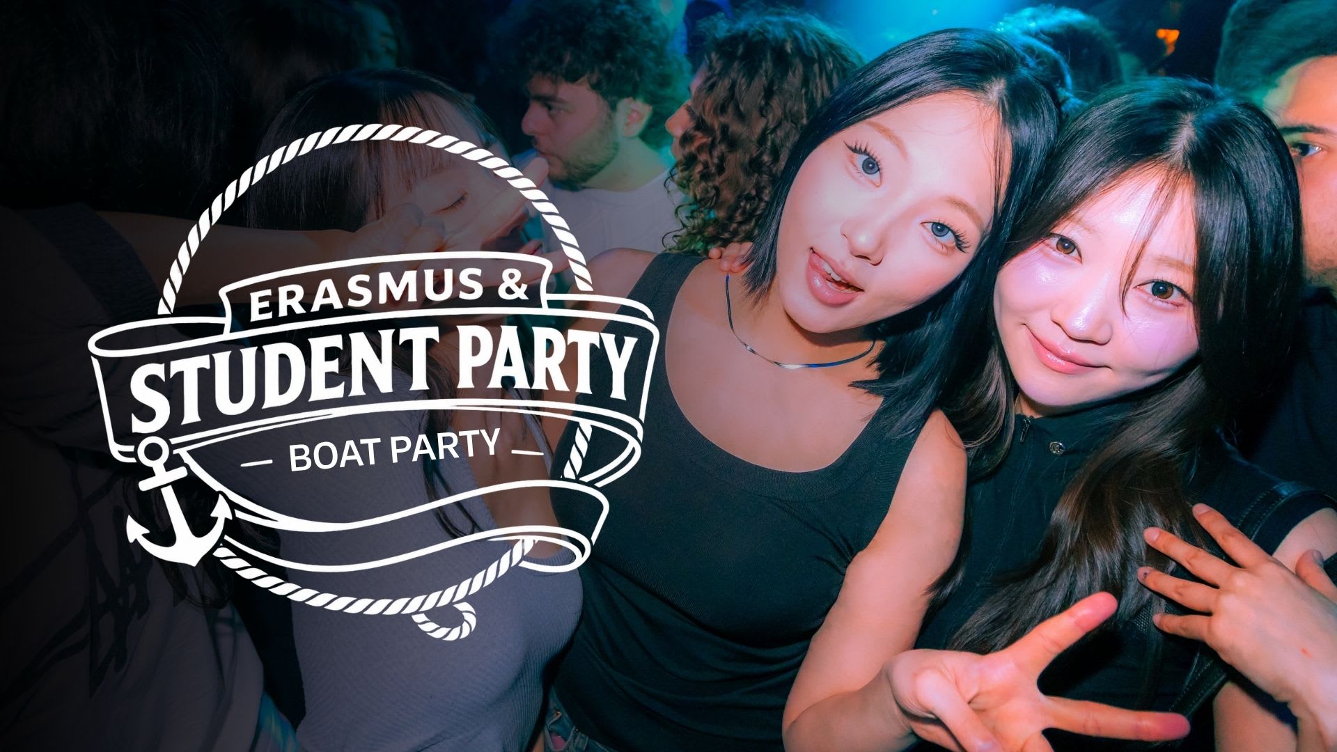 Erasmus & Student Boat Party Cover