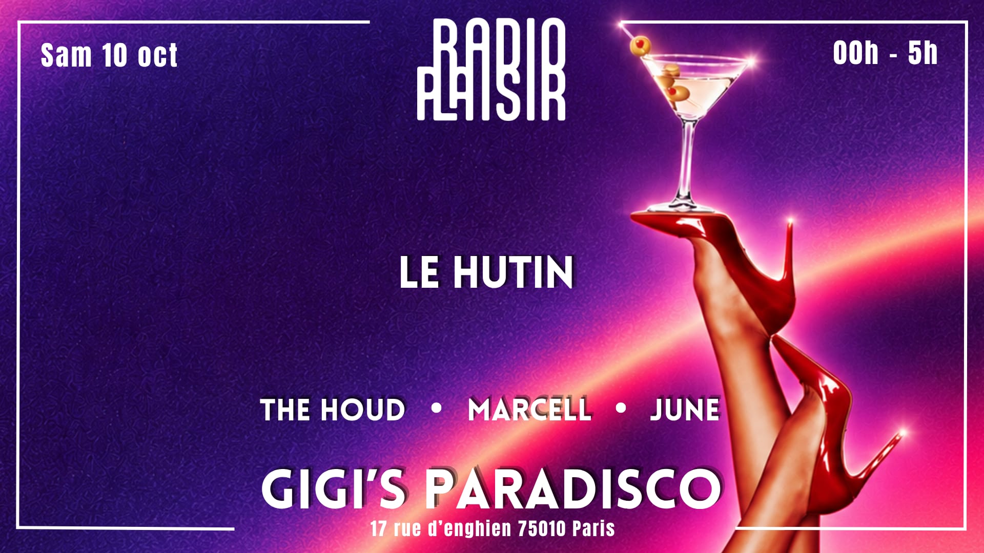 Radio Plaisir X Gigi’S Paradisco Cover