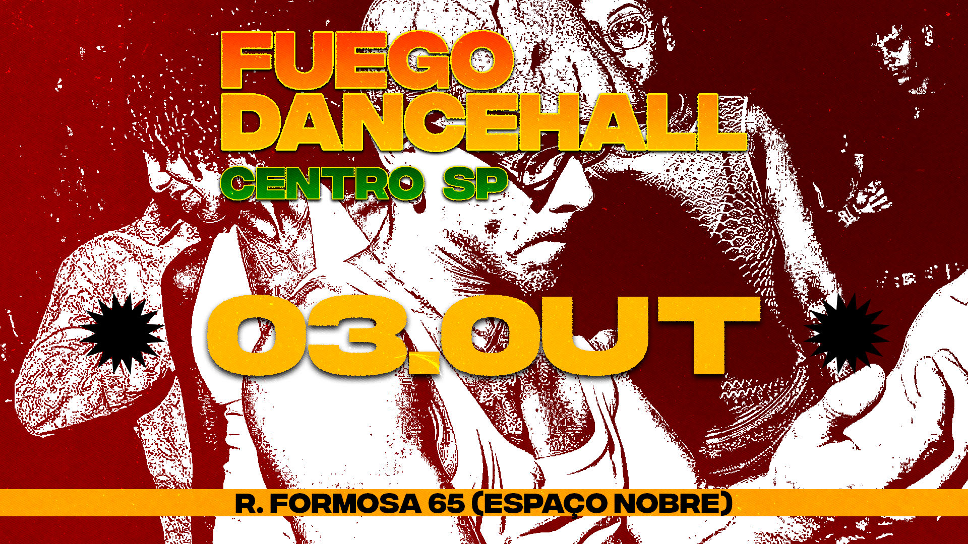 Fuego Dancehall // Centro Sp - 03.10 Cover