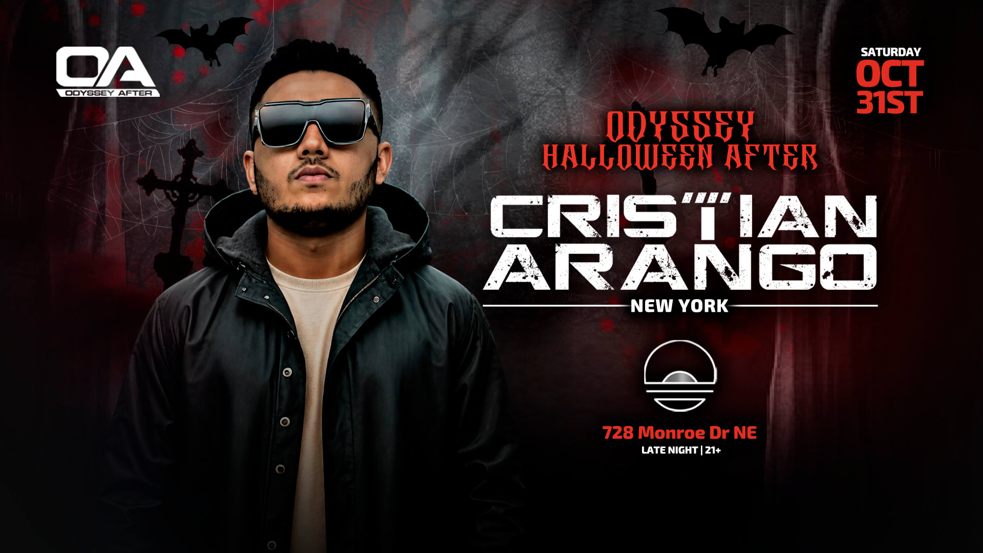Cristian Arango - Odyssey Halloween After Cover