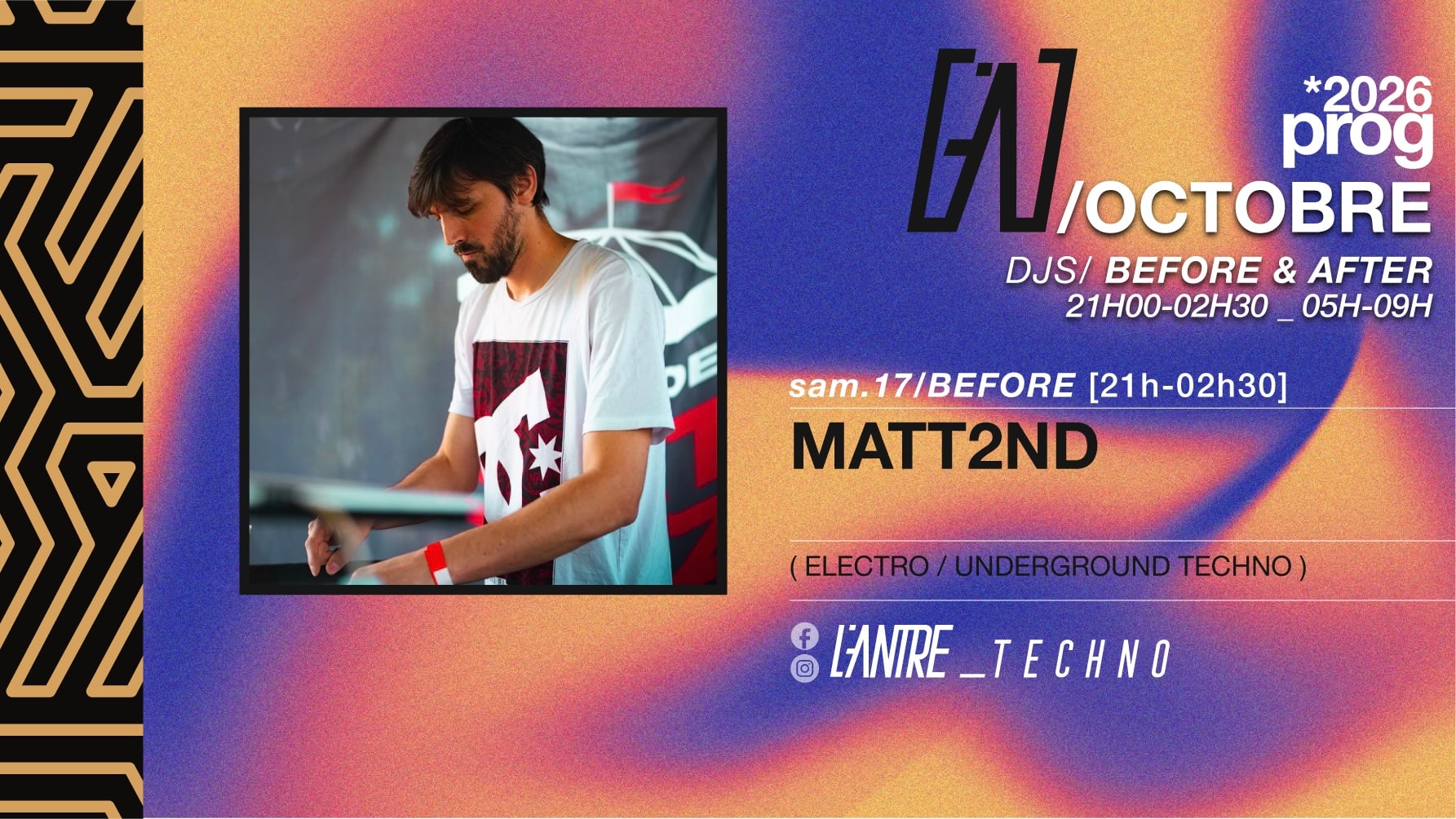 Matt2nd — Electro / Underground Techno Cover