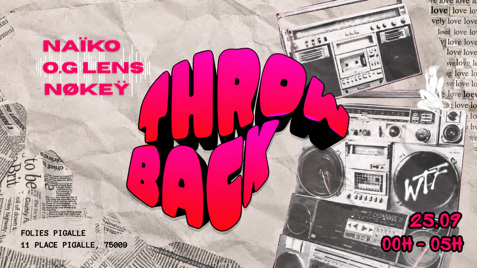 Wtf Event: Throwback Cover