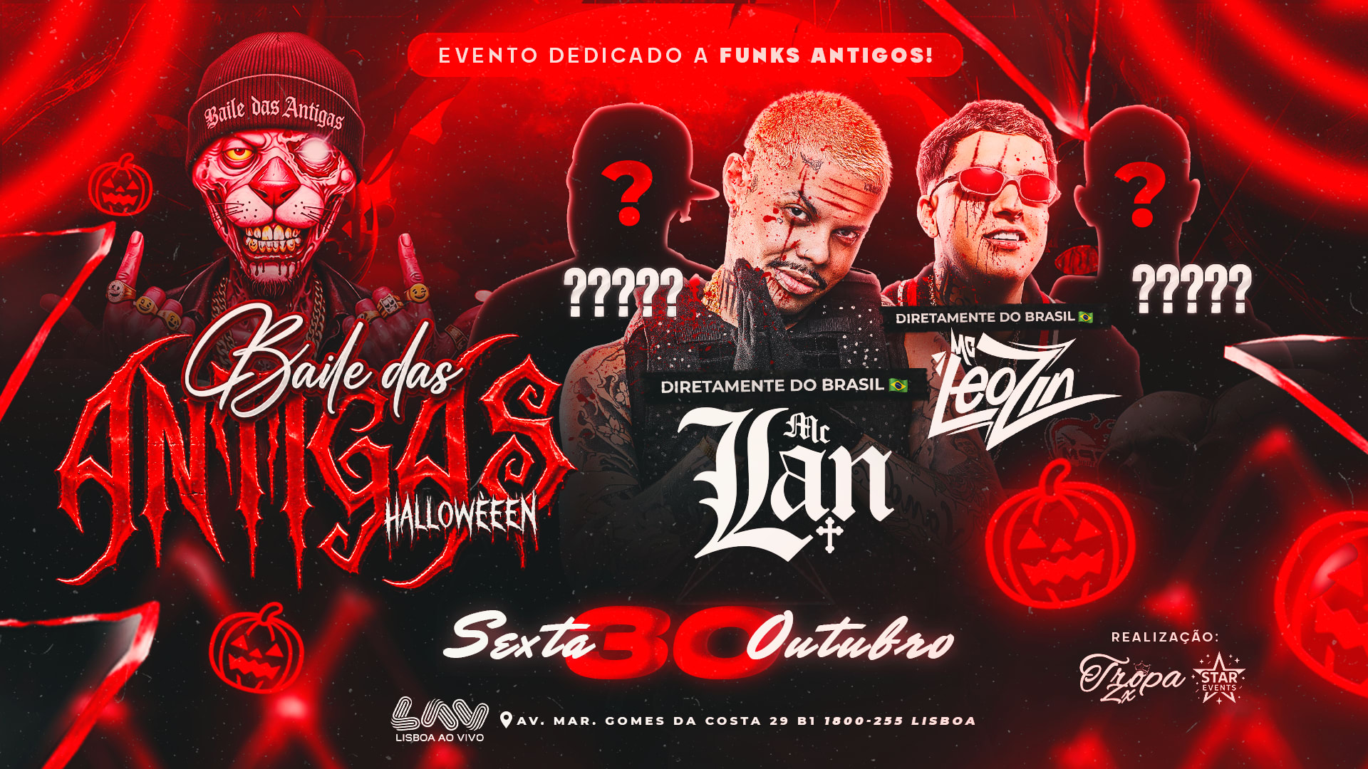 Halloween Baile Das Antigas Cover