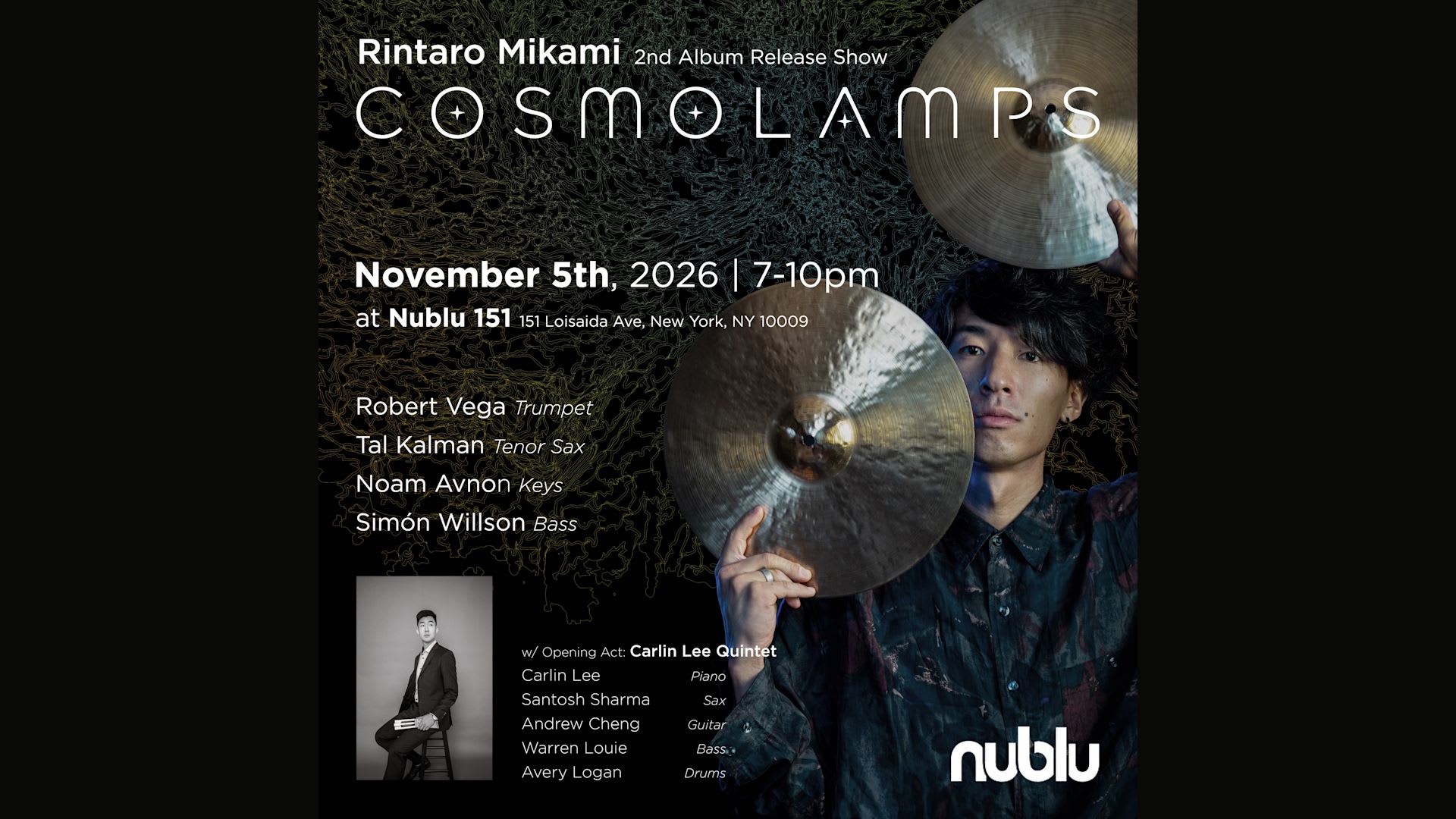Rintaro Mikami - Cosmolamps Release Show Cover