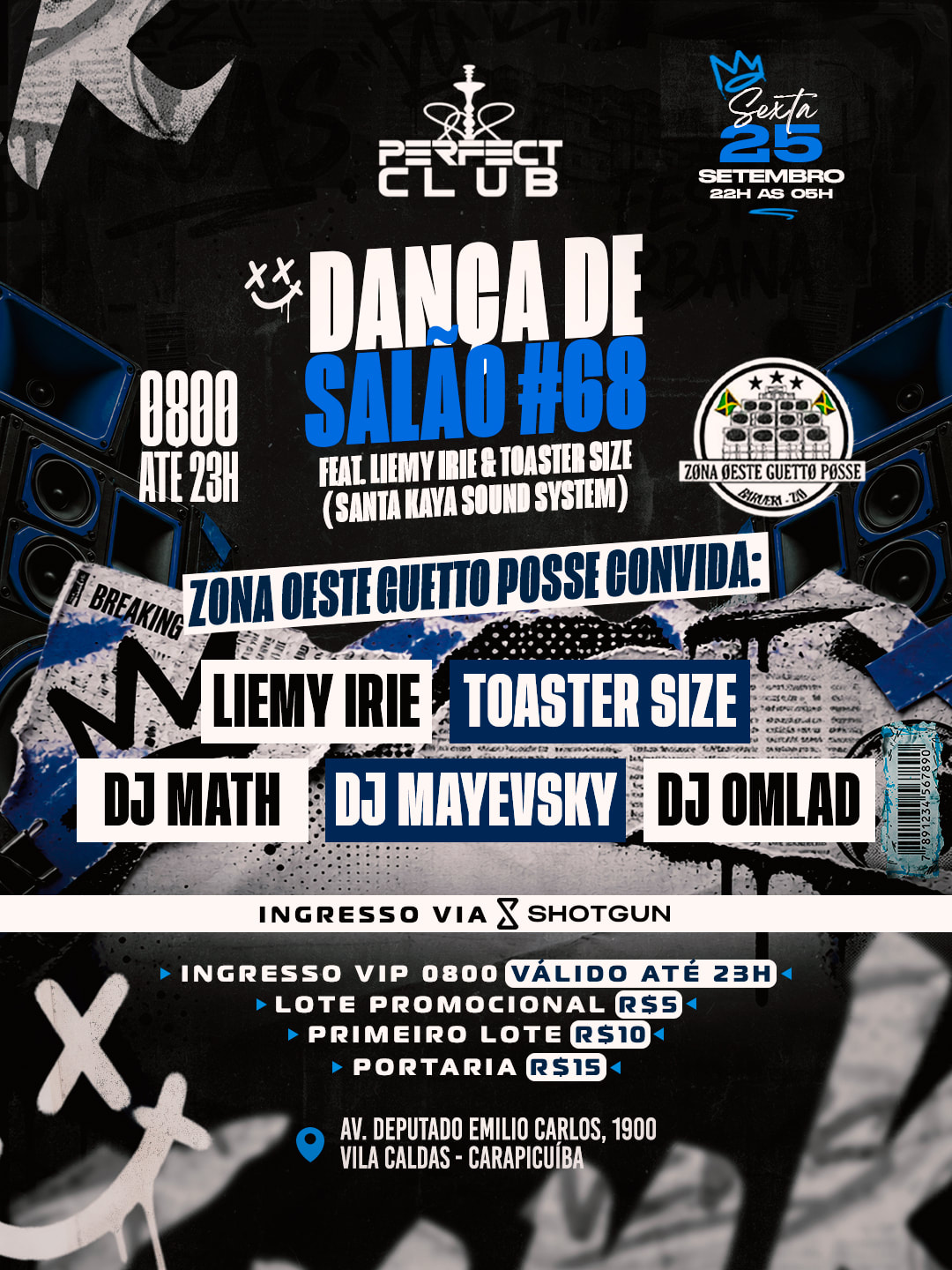 Dança De Salão #68 - Feat. Liemy Irie & Toaster Size Cover