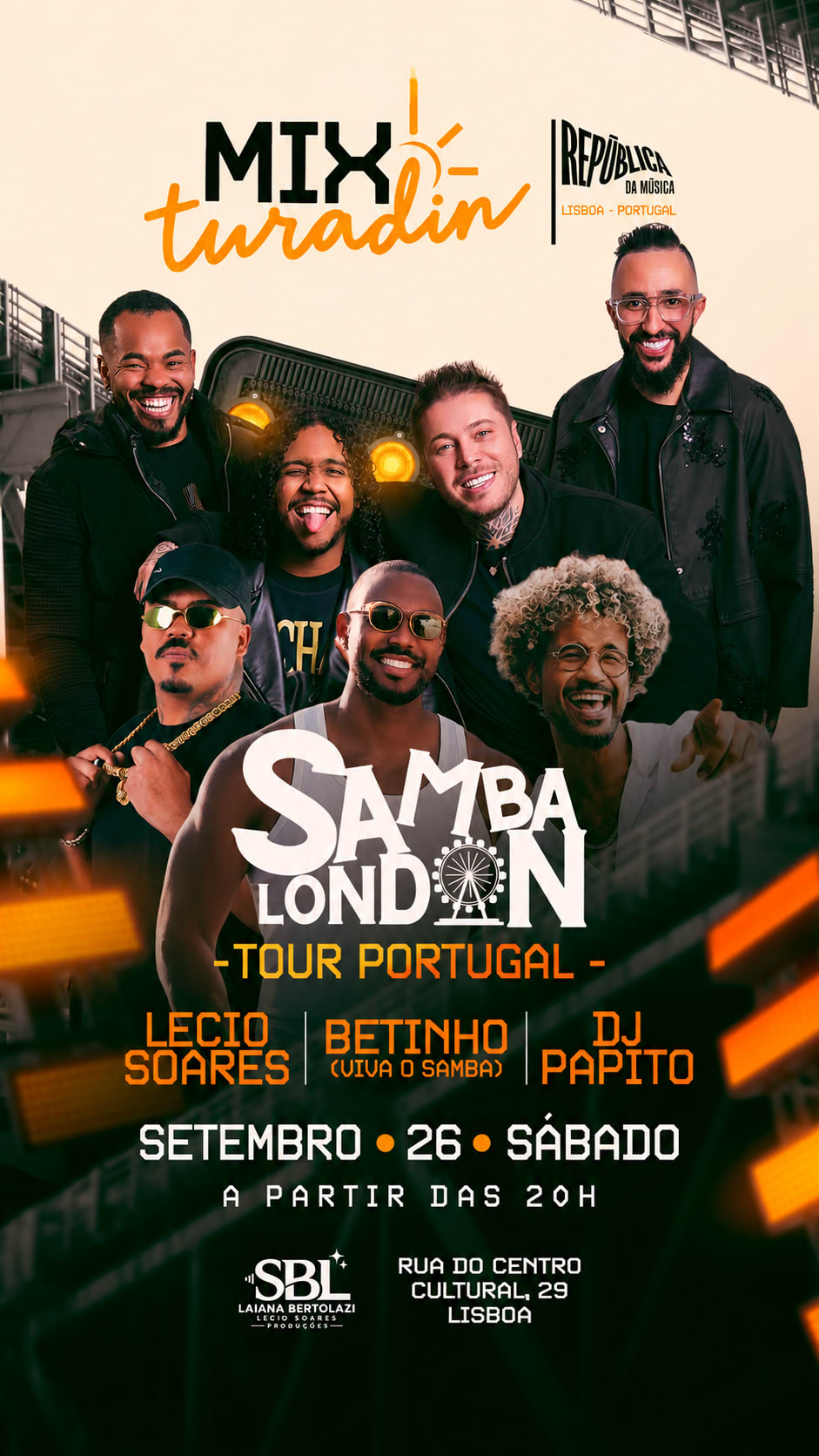 Mixturadin- Samba London Cover