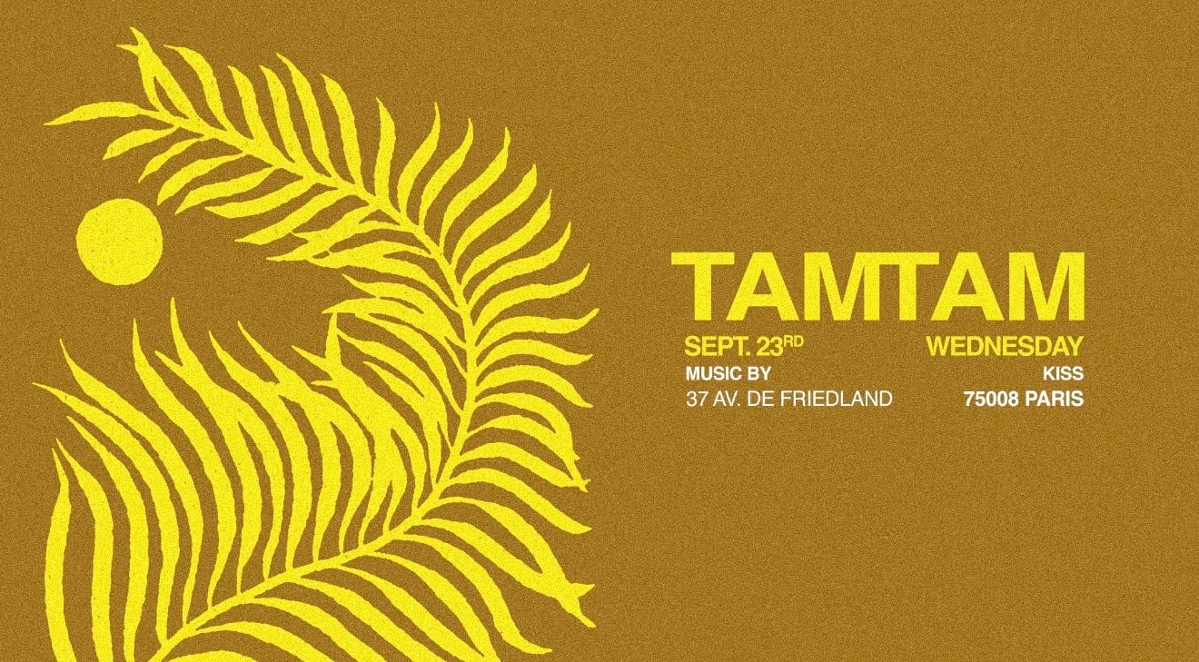 Mercredi 23 Septembre - Tam Tam Cover