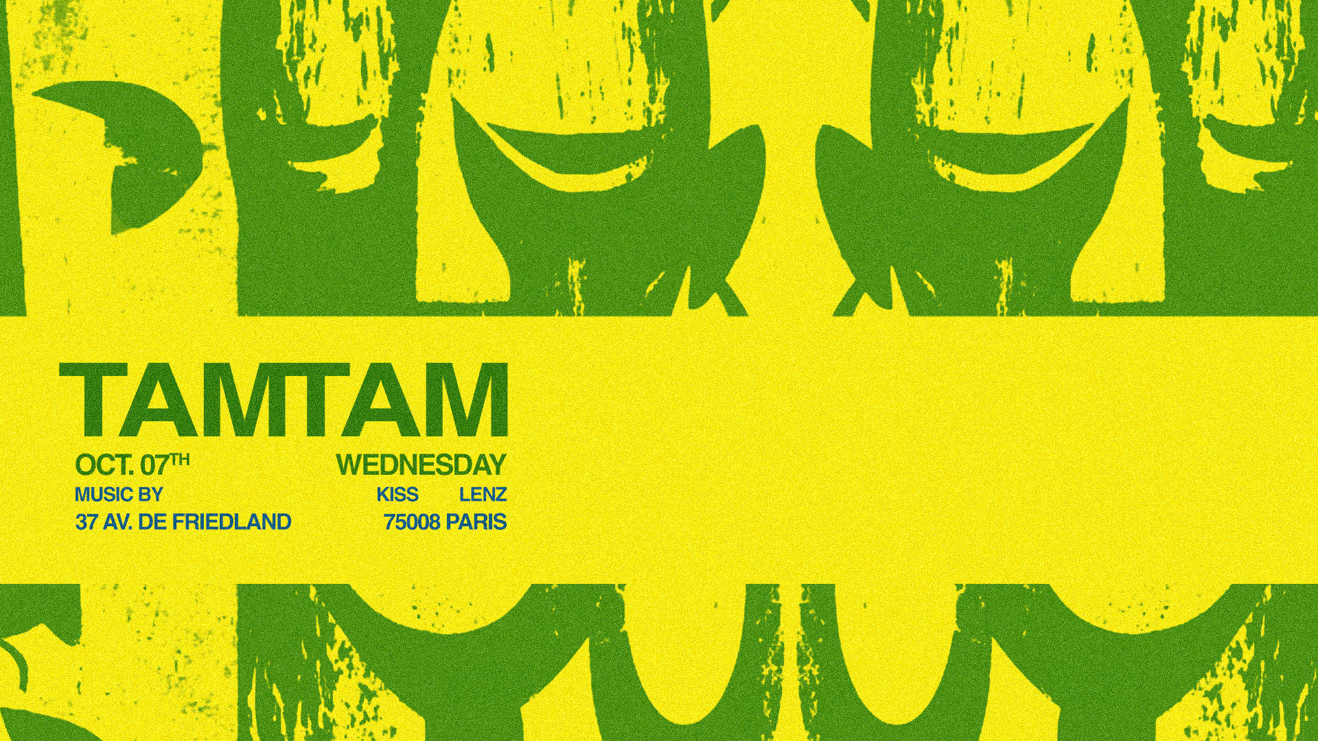 Mercredi 07 Octobre - Tam Tam Cover