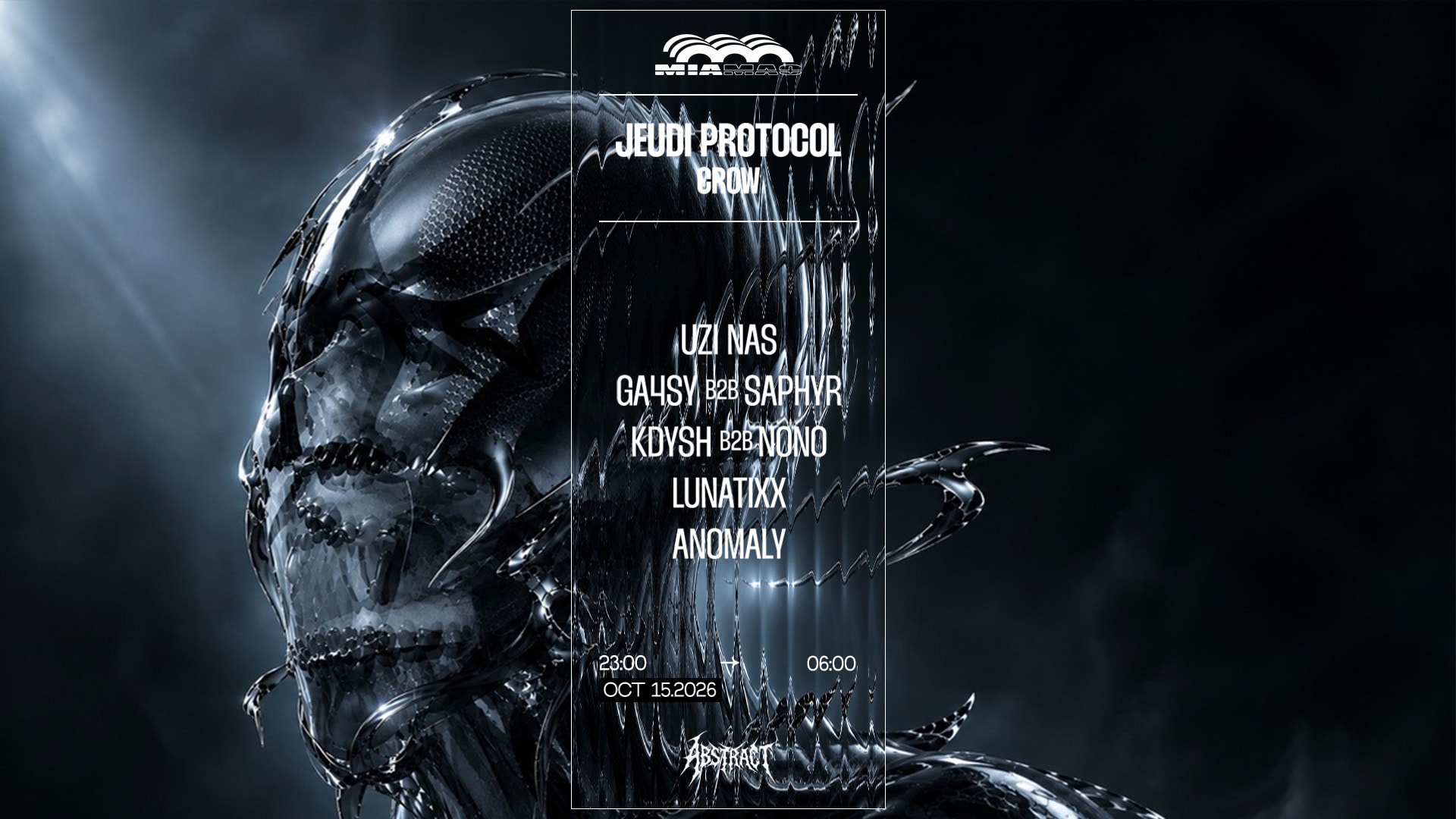 Jeudi Protocol : Uzi Nas, Saphyr B2b Ga4sy, Lunatixx &More Cover
