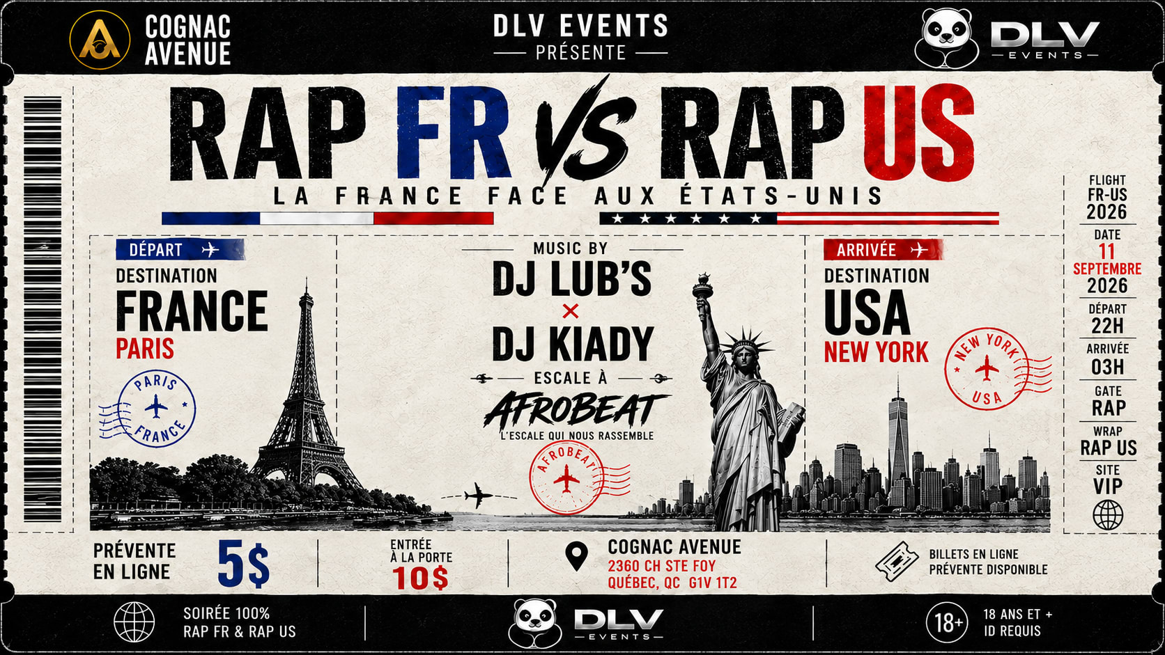 Soirée Rap Fr 🇫🇷 Vs Rap Us 🇺🇸 Cover