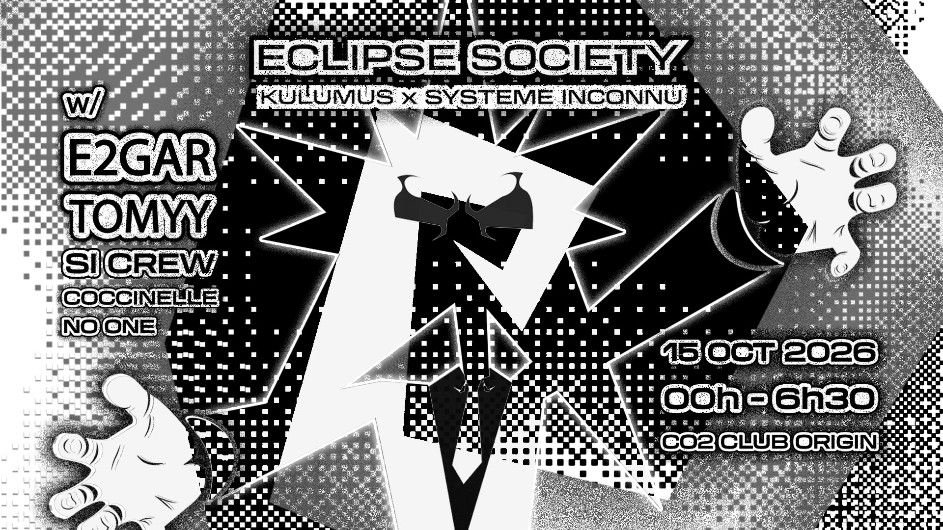 Système Inconnu X Kumulus & E2gar + Tomyy (Eclipse Society) Cover