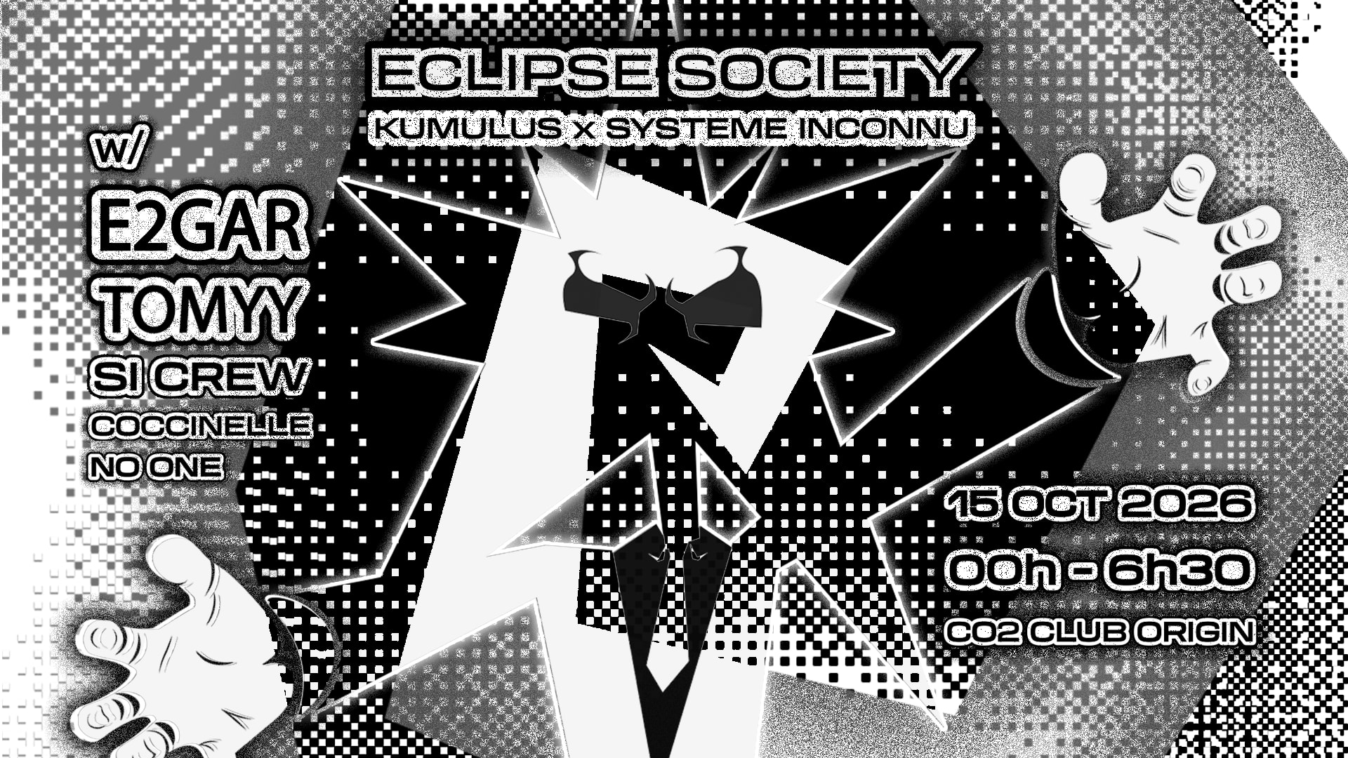 Système Inconnu X Kumulus & E2gar + Tomyy (Eclipse Society) Cover