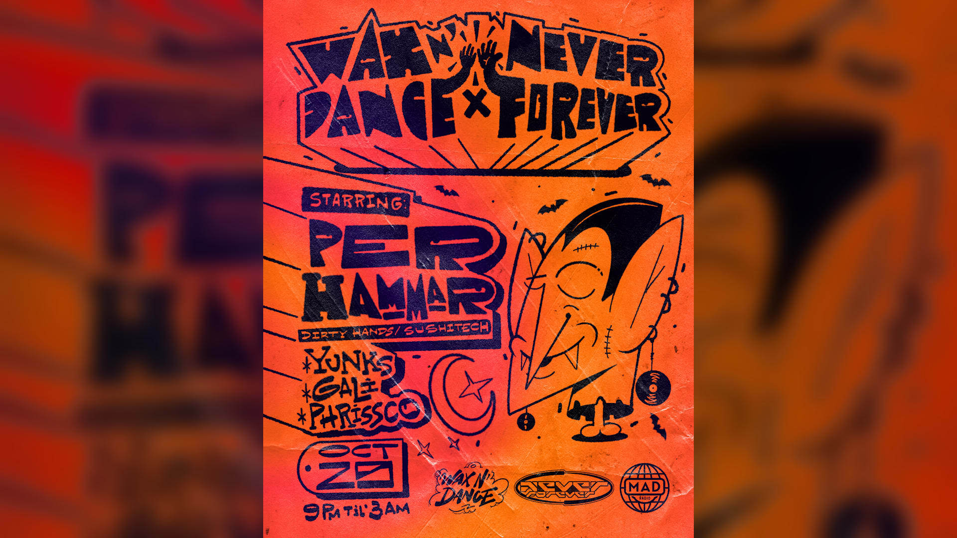 Wax'n Dance X Never Forever: Per Hammar / Yunks / Gali Cover