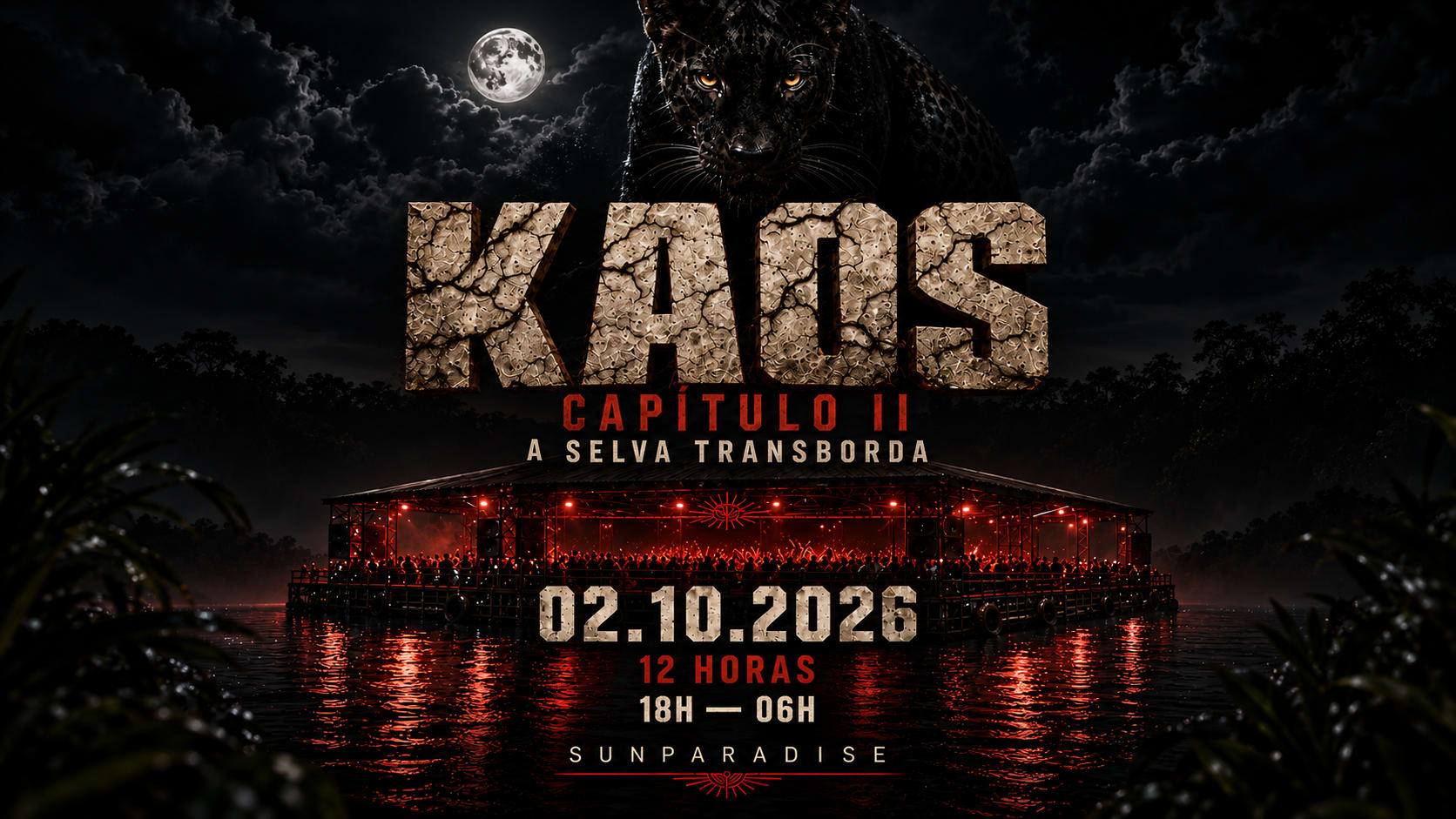 Kaos - A Selva Transborda Cover