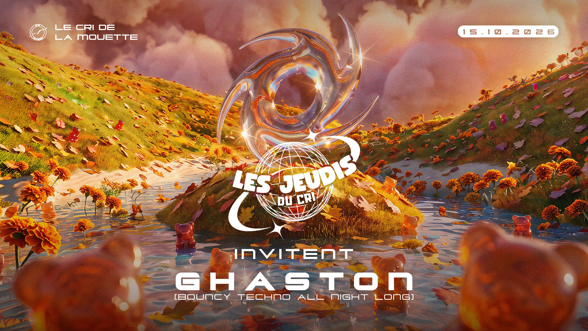 Les Jeudis Du Cri Inv. Ghaston All Night Long (Hard Bouce) Cover
