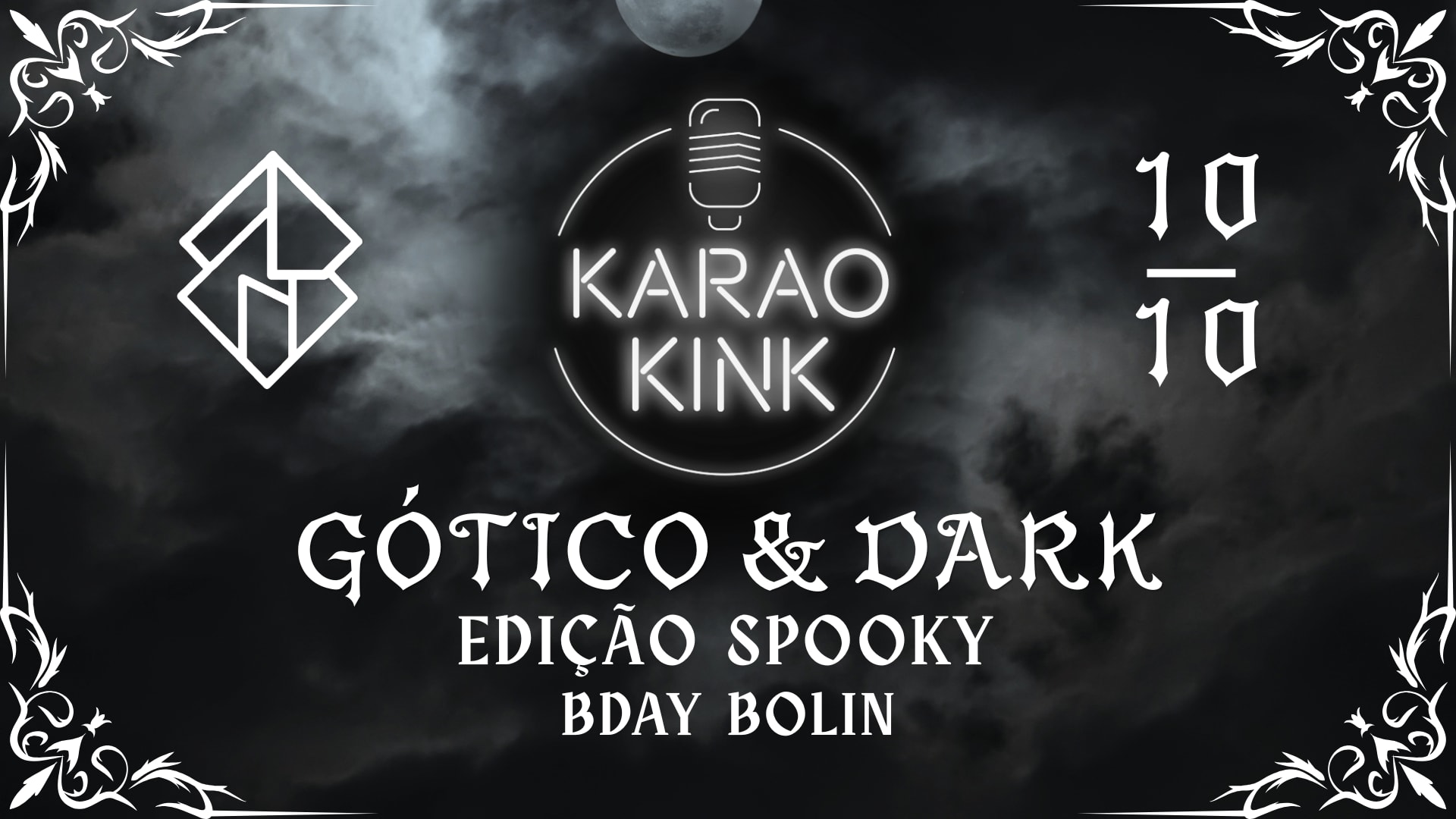 10/10 - Karaokink: Gótico & Dark - Edição Spooky Cover