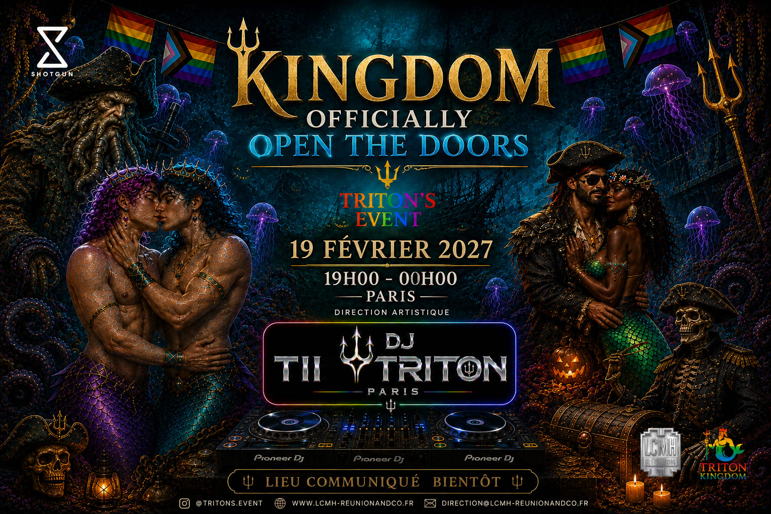 Triton Kingdom - Tritons, Sirènes Et Pirates Des Profondeurs Cover
