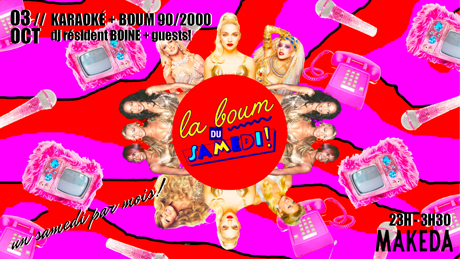 La Boum Du Samedi (Octobre) Cover