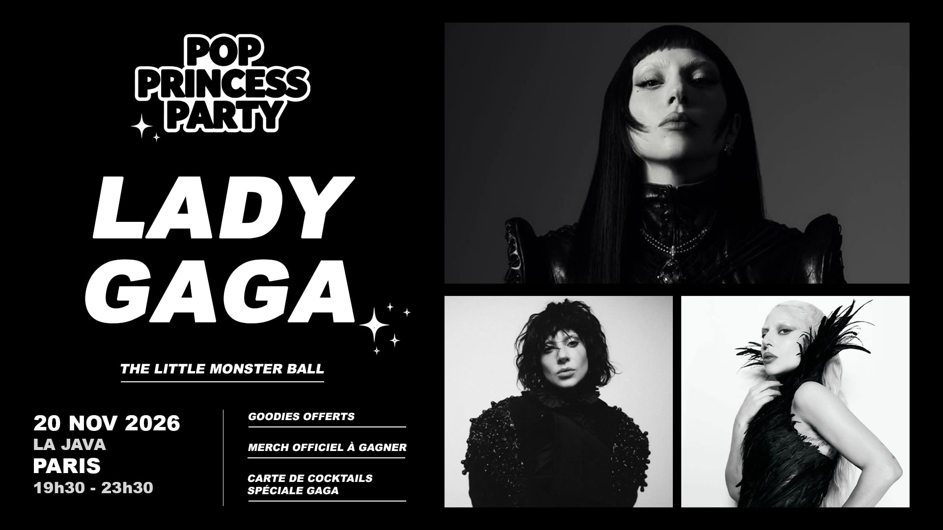 Pop Princess Party - Lady Gaga Edition - Paris Cover