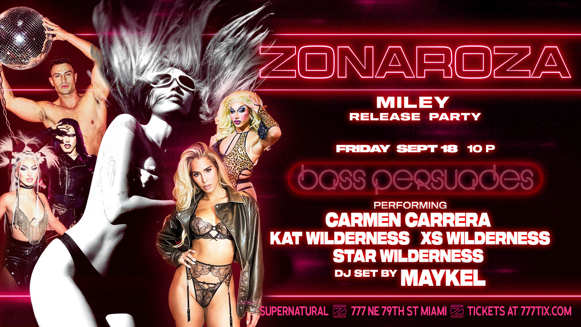Zonaroza: Miley Cyrus Album Release Party Cover