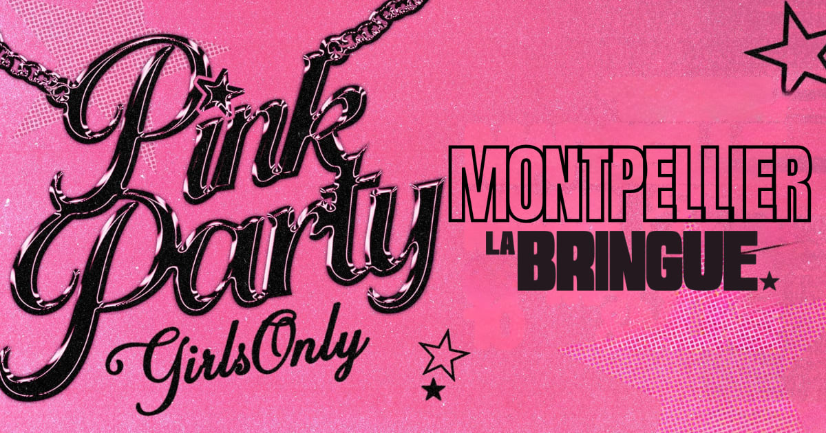 La Bringue - Pink Party - Montpellier Cover