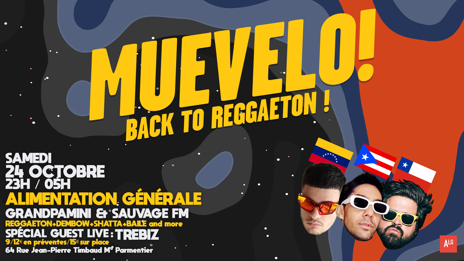 Muevelo - Back To Reggaeton 24.10 Cover
