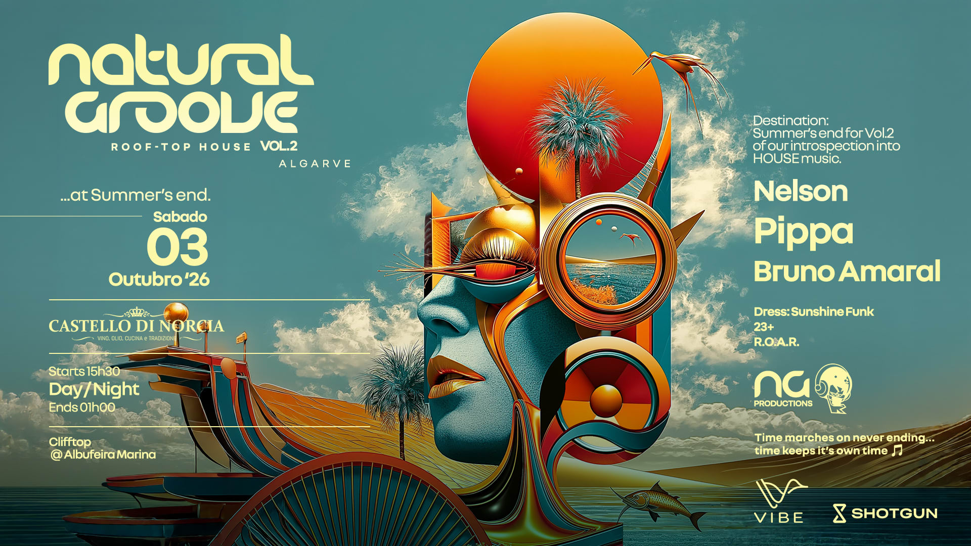 Natural Groove_Vol.2... At Summer's End. Cover