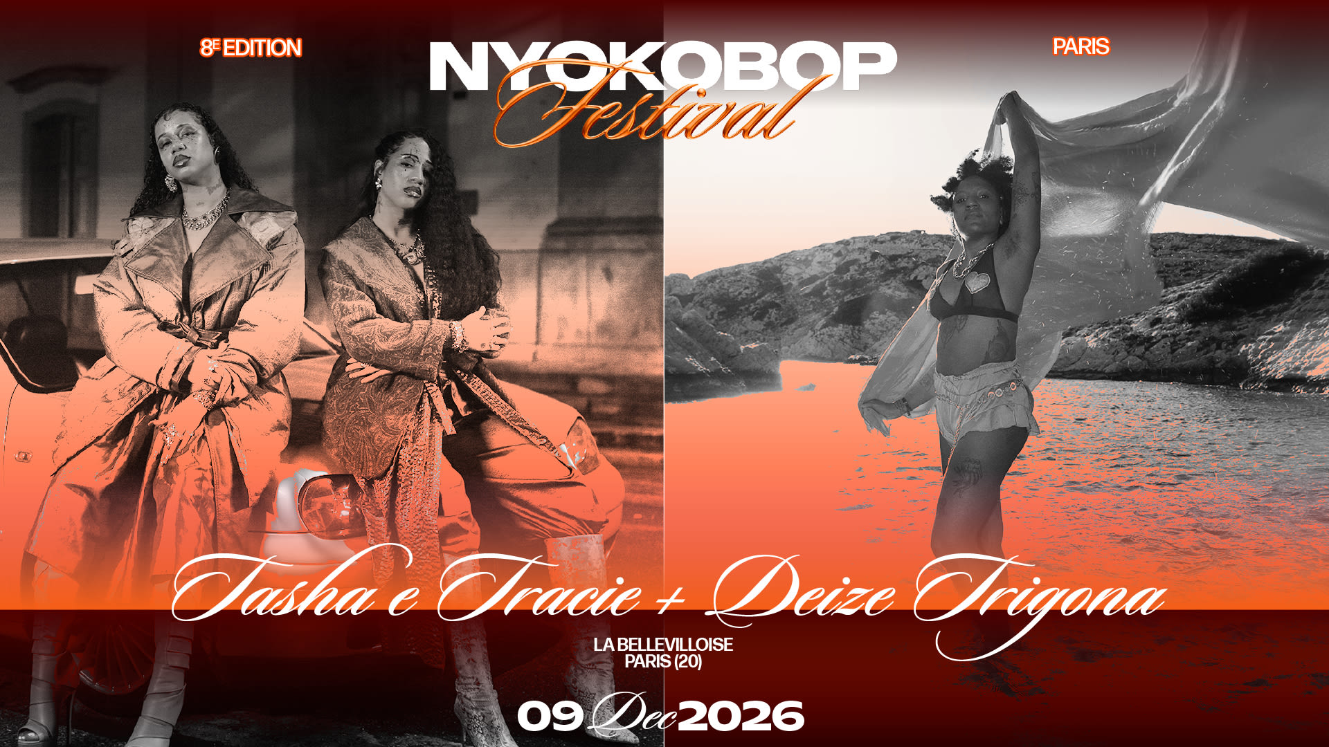 Nyokobop Festival | Tasha & Tracie | Deize Trigona | 09.12 Cover