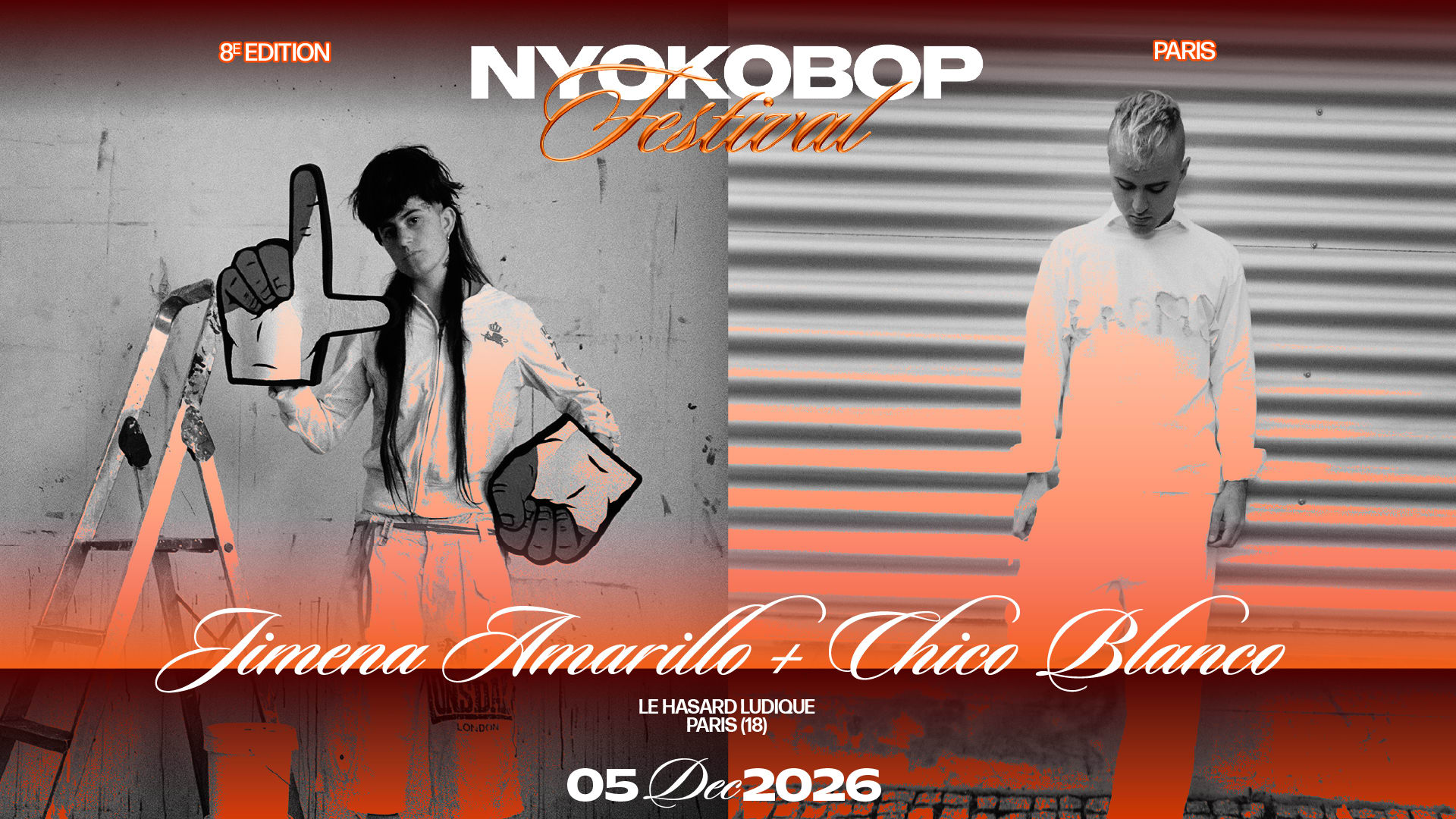 Jimena Amarillo + Chico Blanco | Nyokobop Festival Cover