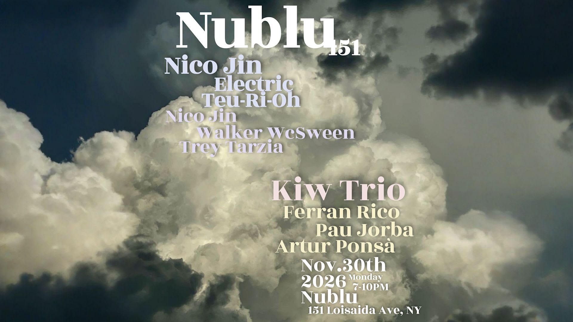 Nico Jin Electric & Kiw Trio Cover