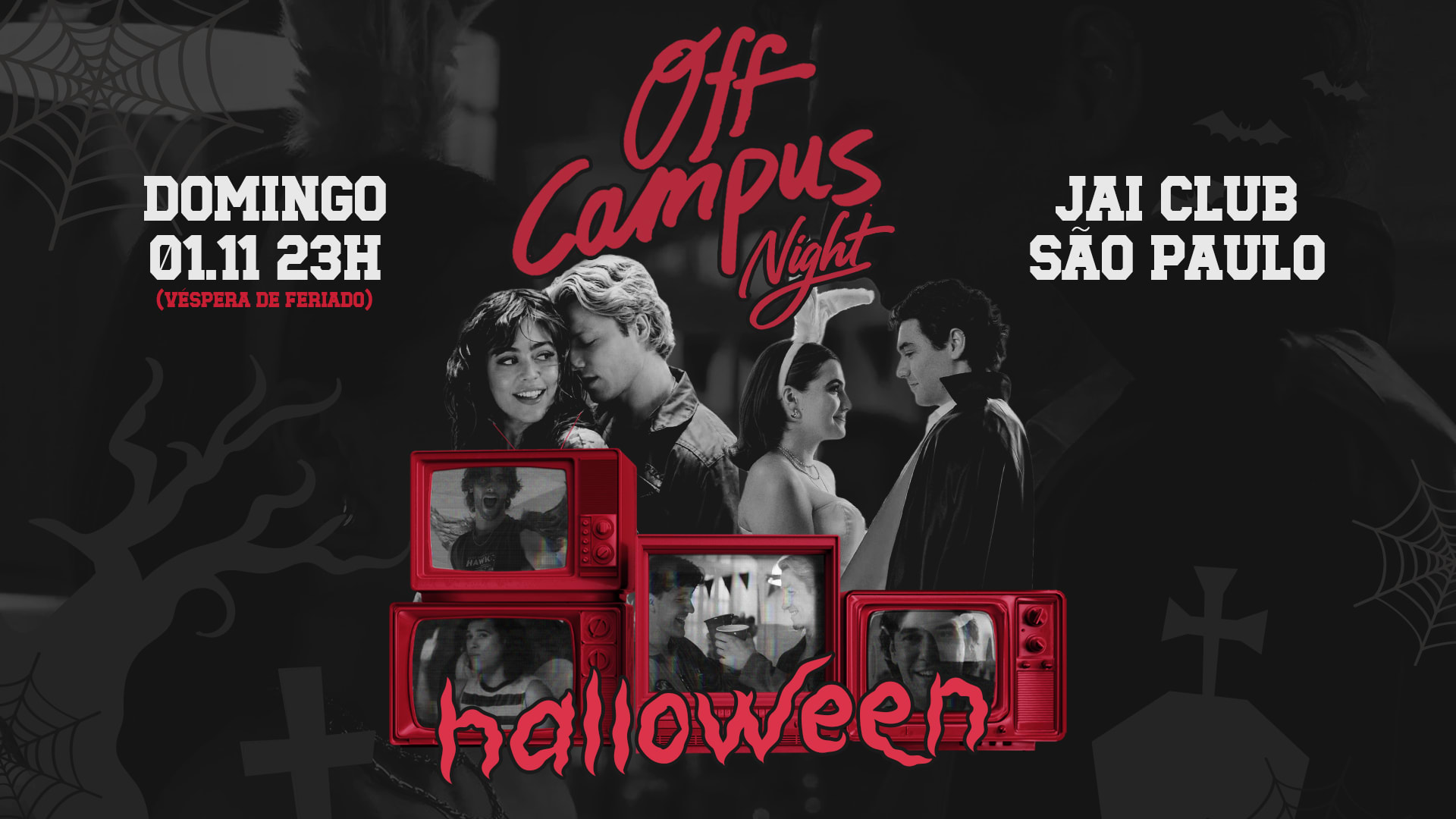Off Campus Night Halloween Em São Paulo Cover