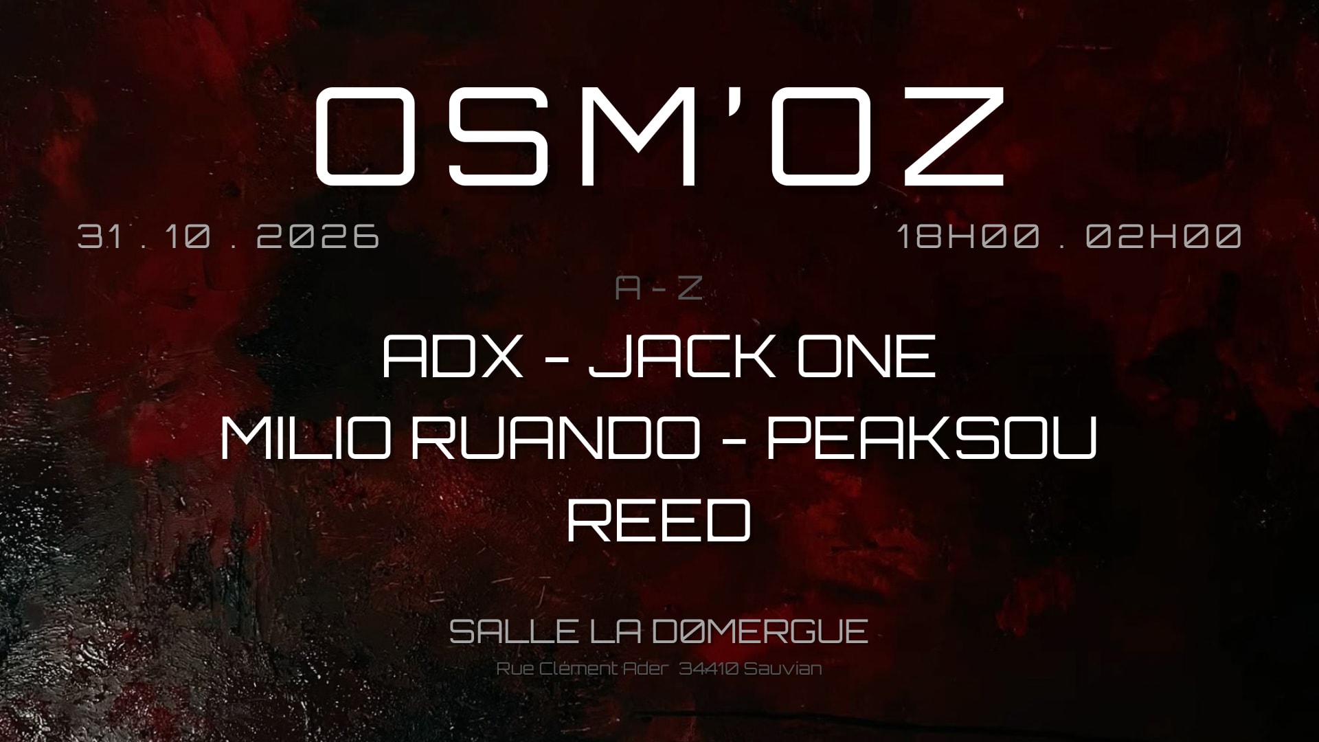 Osmoz Halloween Cover