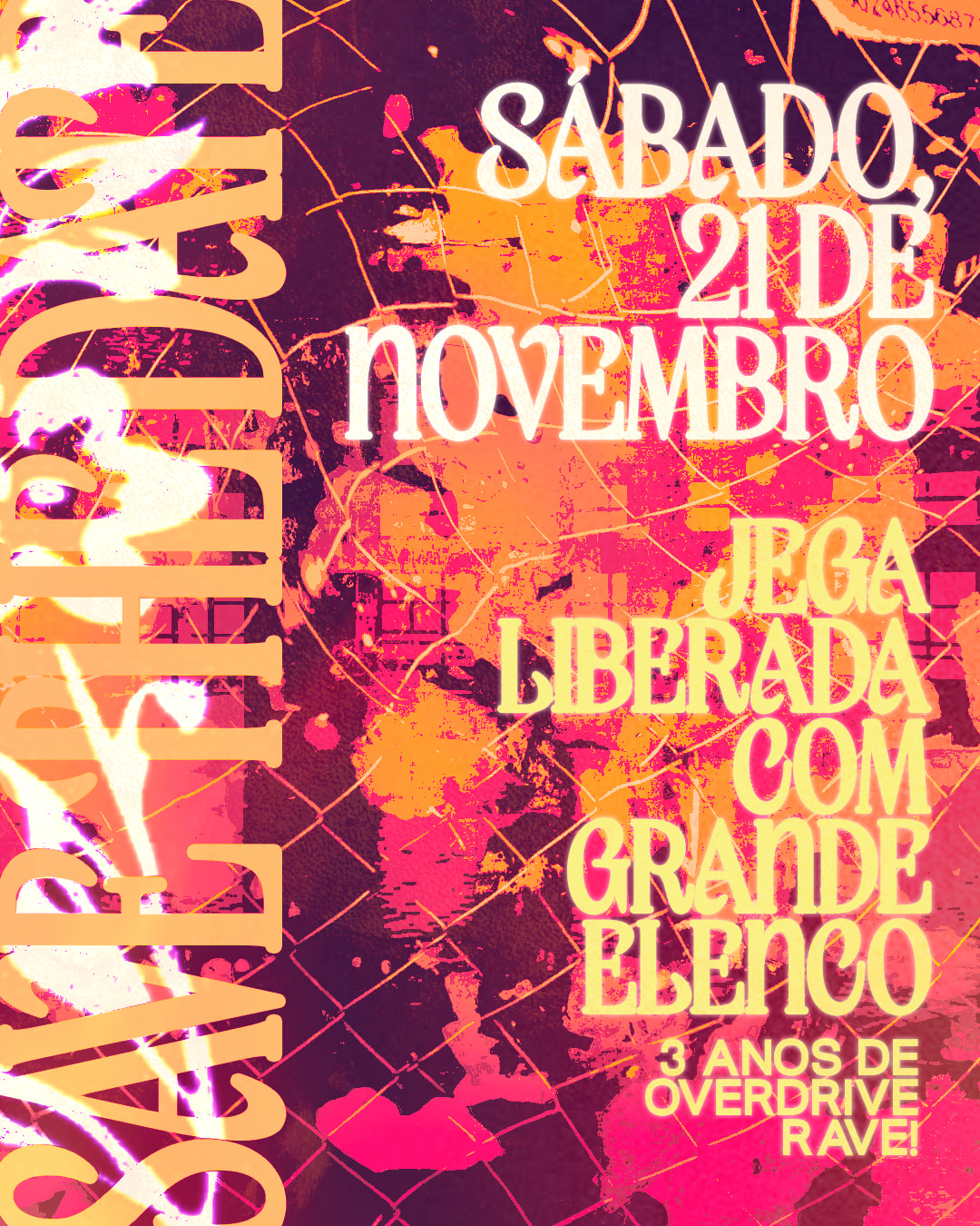 Overdrive Rave 3 Anos Cover