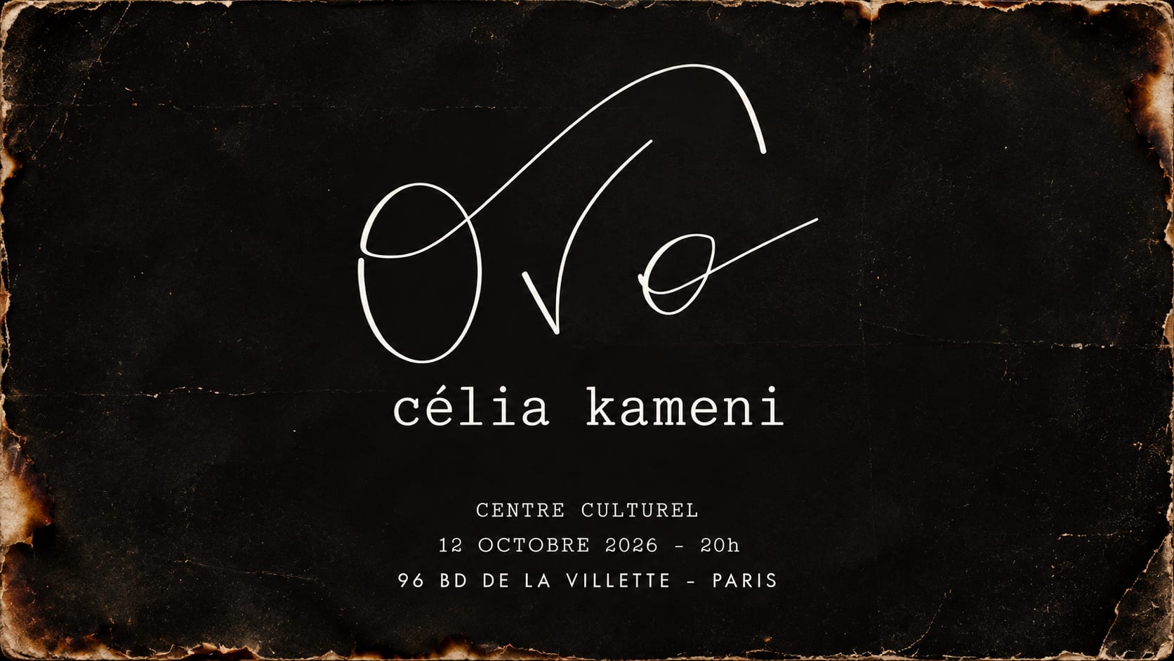 Célia Kameni Invite... Au Centre Culturel 12/10 Cover