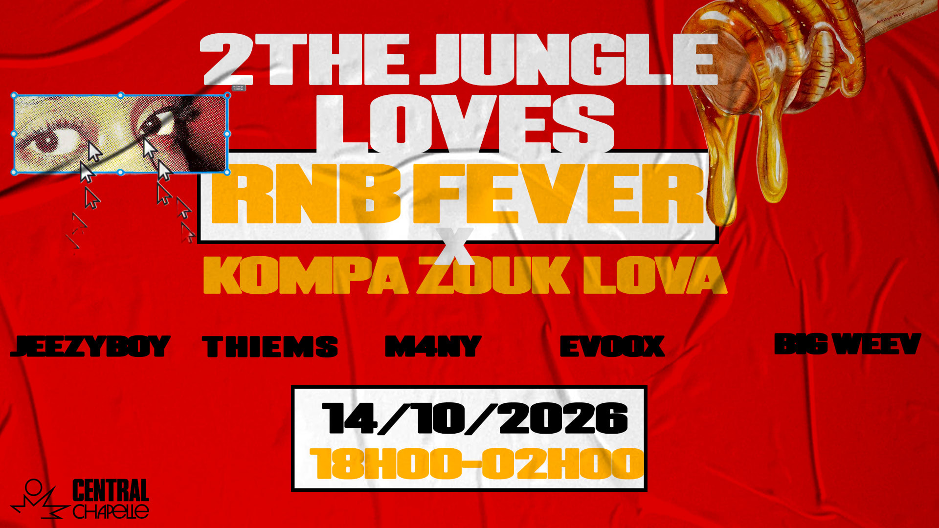 2the Jungle Loves Rnb Fever — Central Chapelle Cover
