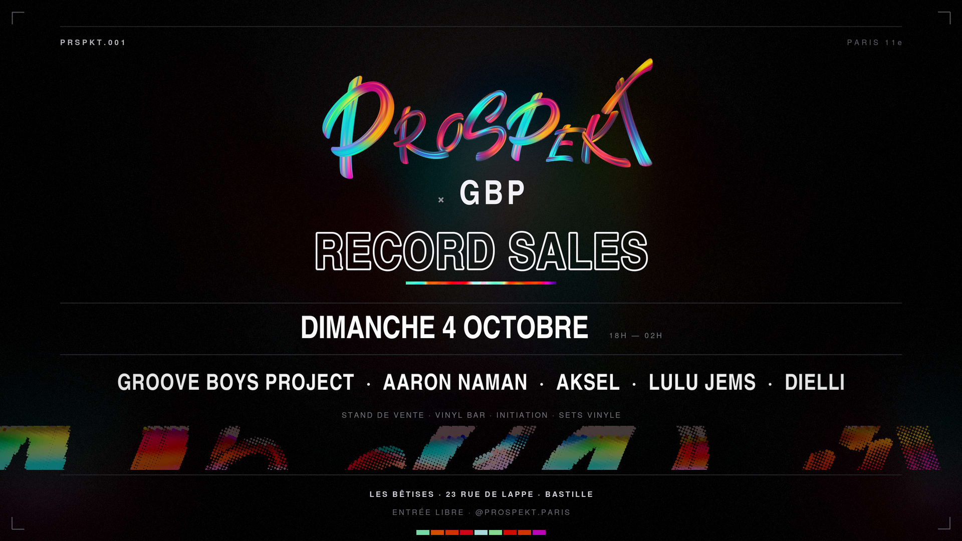 Record Sales — Prospekt × Groove Boys Project Cover