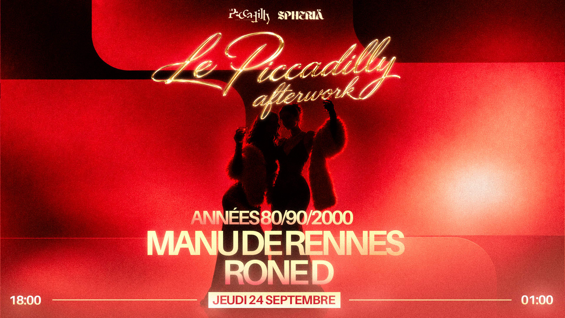 Afterwork At Le Piccadilly Jeudi 24 Sept Cover