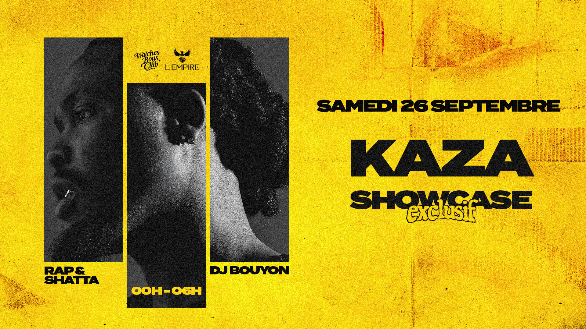 Kaza Showcase Exclusif At Empire Club Saint Brieuc Cover