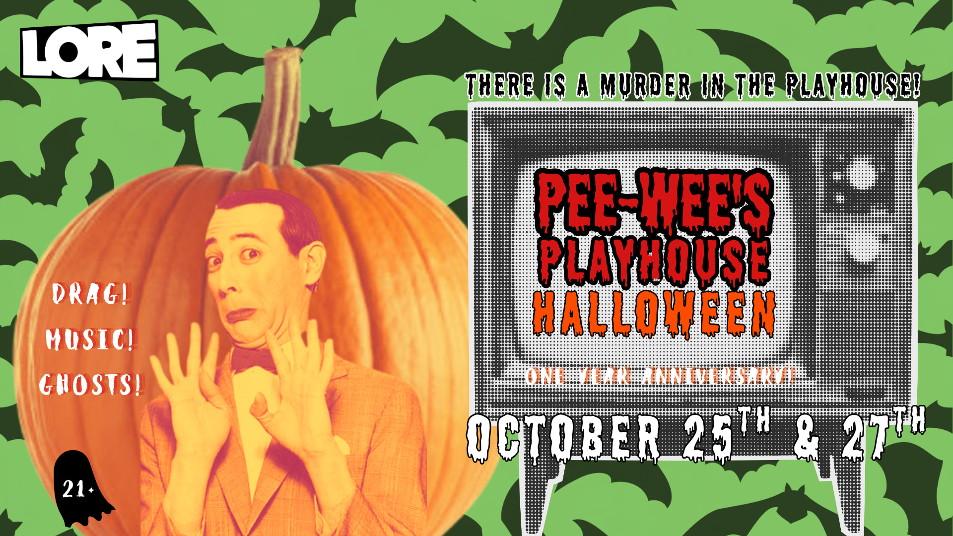 Pee Wee's Halloween  - Dinner Special! Cover