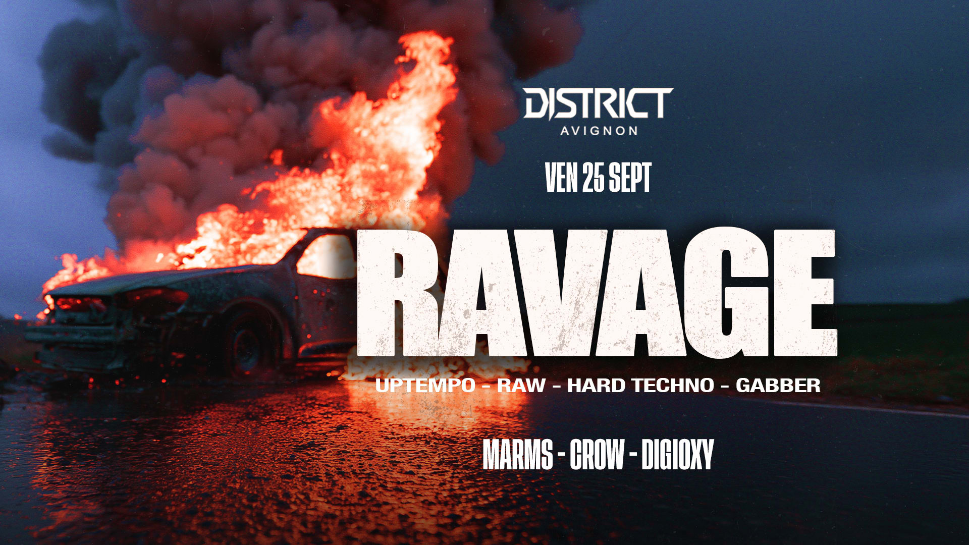 Ravage : Marms- Crow - Digioxy Cover
