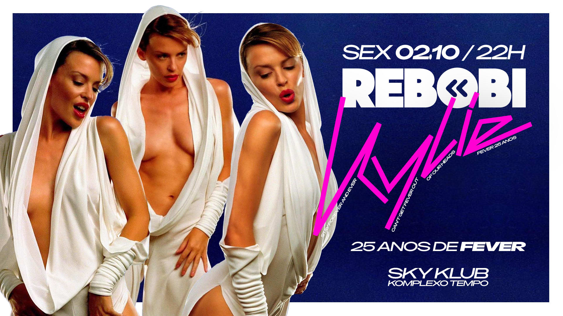Rebobi Kylie - Especial 25 Anos De Fever Cover