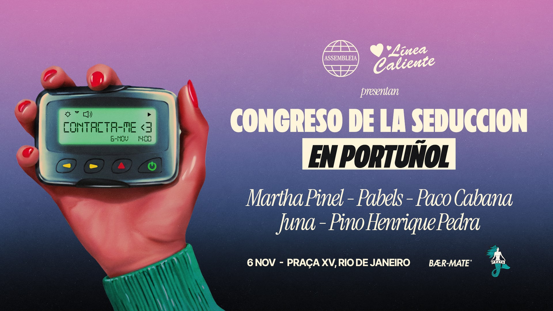 Congreso De La Seducción En Portuñol | Rio De Janeiro Cover