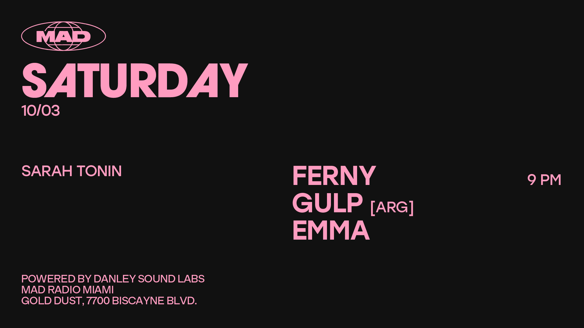 Sarah Tonin: Ferny / Gulp / Emma Cover