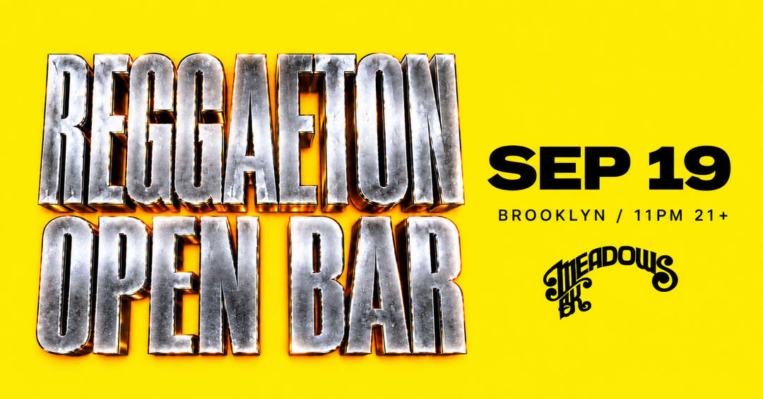 Reggaeton Open Bar 🥃🔥 (21+) Cover