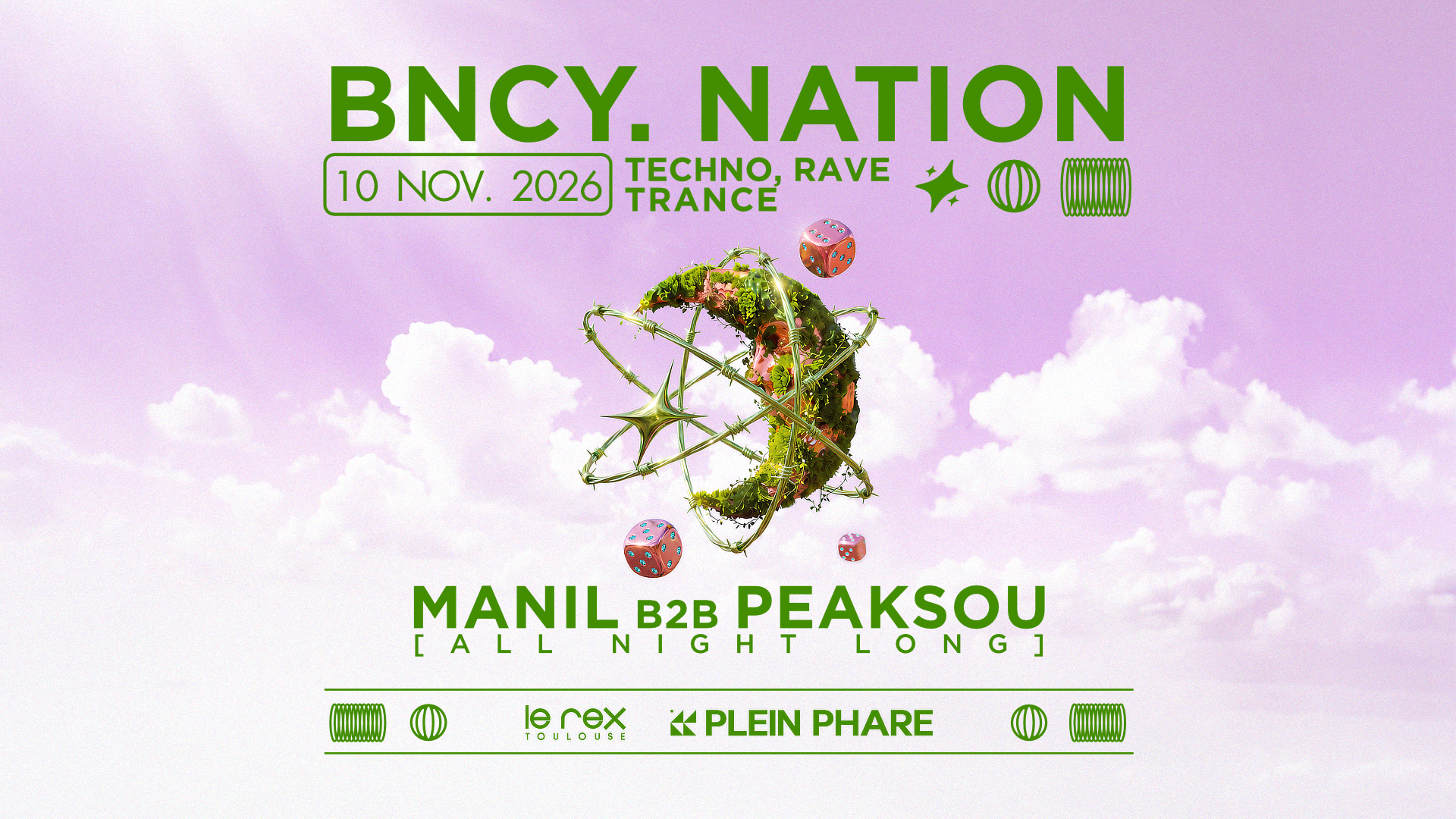 Bncy. Nation Inv. Manil B2b Peaksou (Veille De Jour Férié) Cover