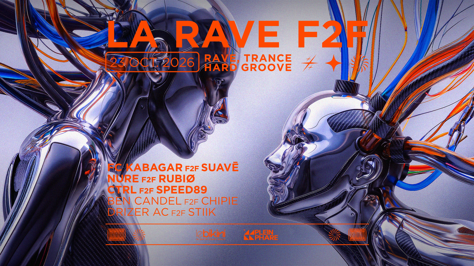Plein Phare X La Rave En F2f (Face À Face) - Scène 360° Cover