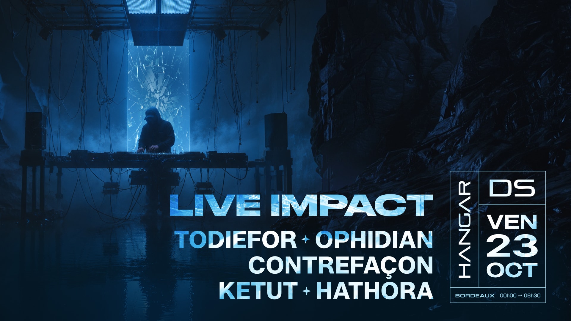 Live Impact // Todiefor - Ophidian - Contrefaçon - Ketut Cover