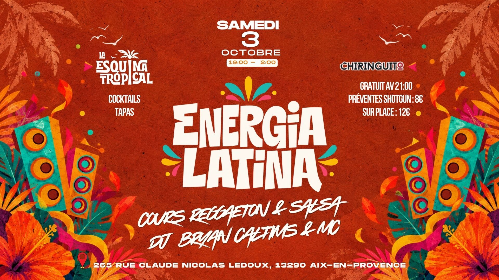 Energia Latina : Salsa Y Reggaeton Cover